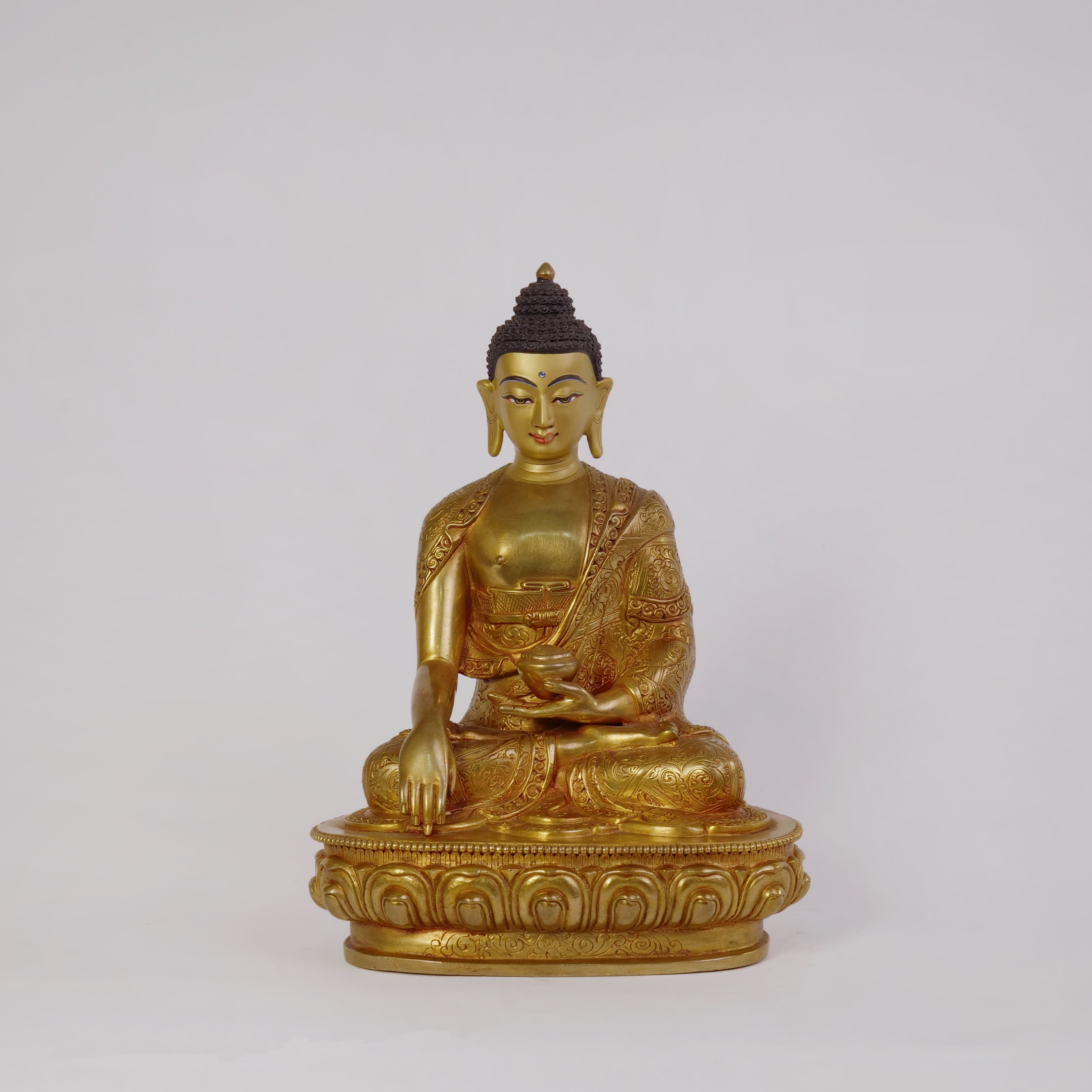 Shakyamuni Buddha without stone