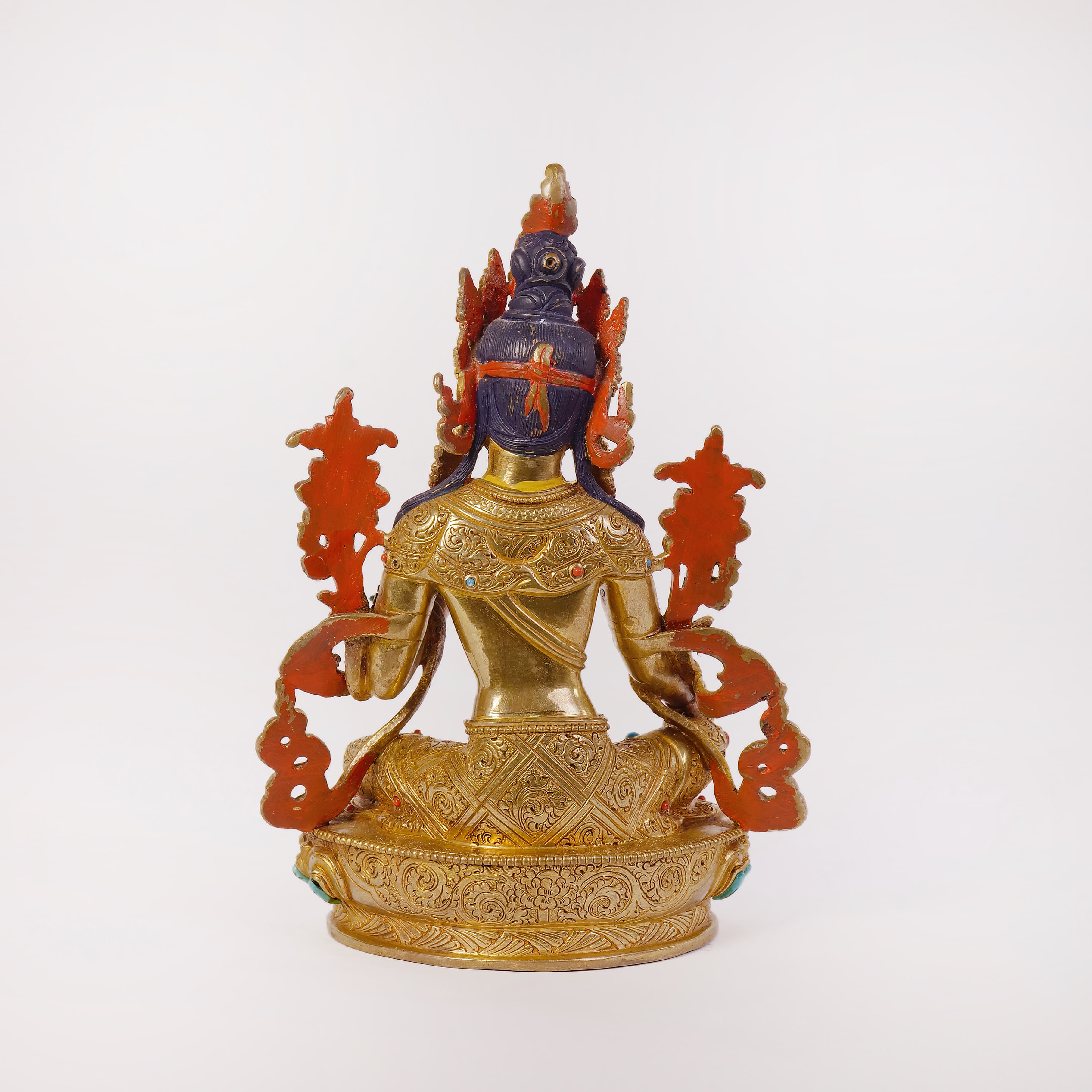 Green Tara with Stone (Small) 4