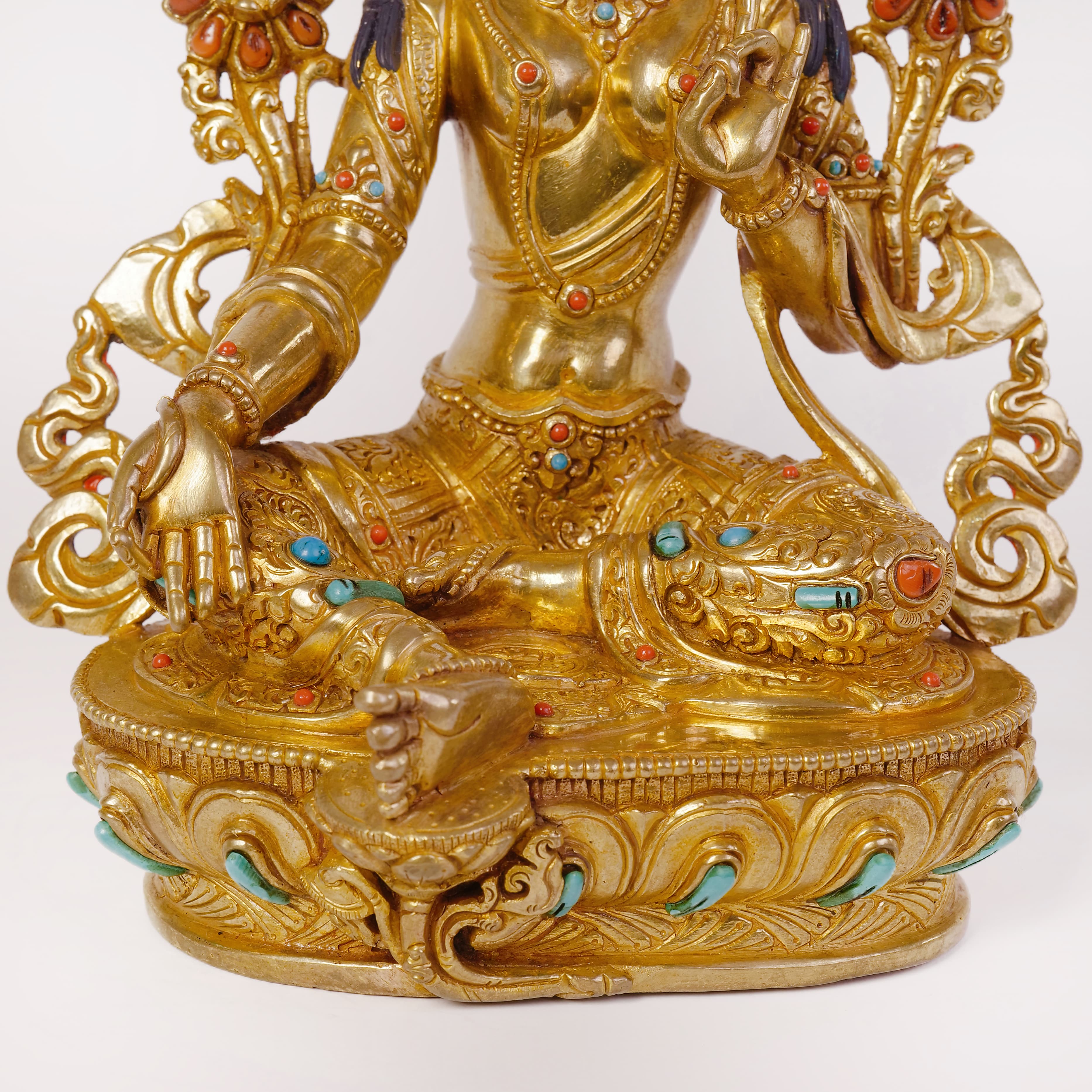 Green Tara with Stone (Small) 7