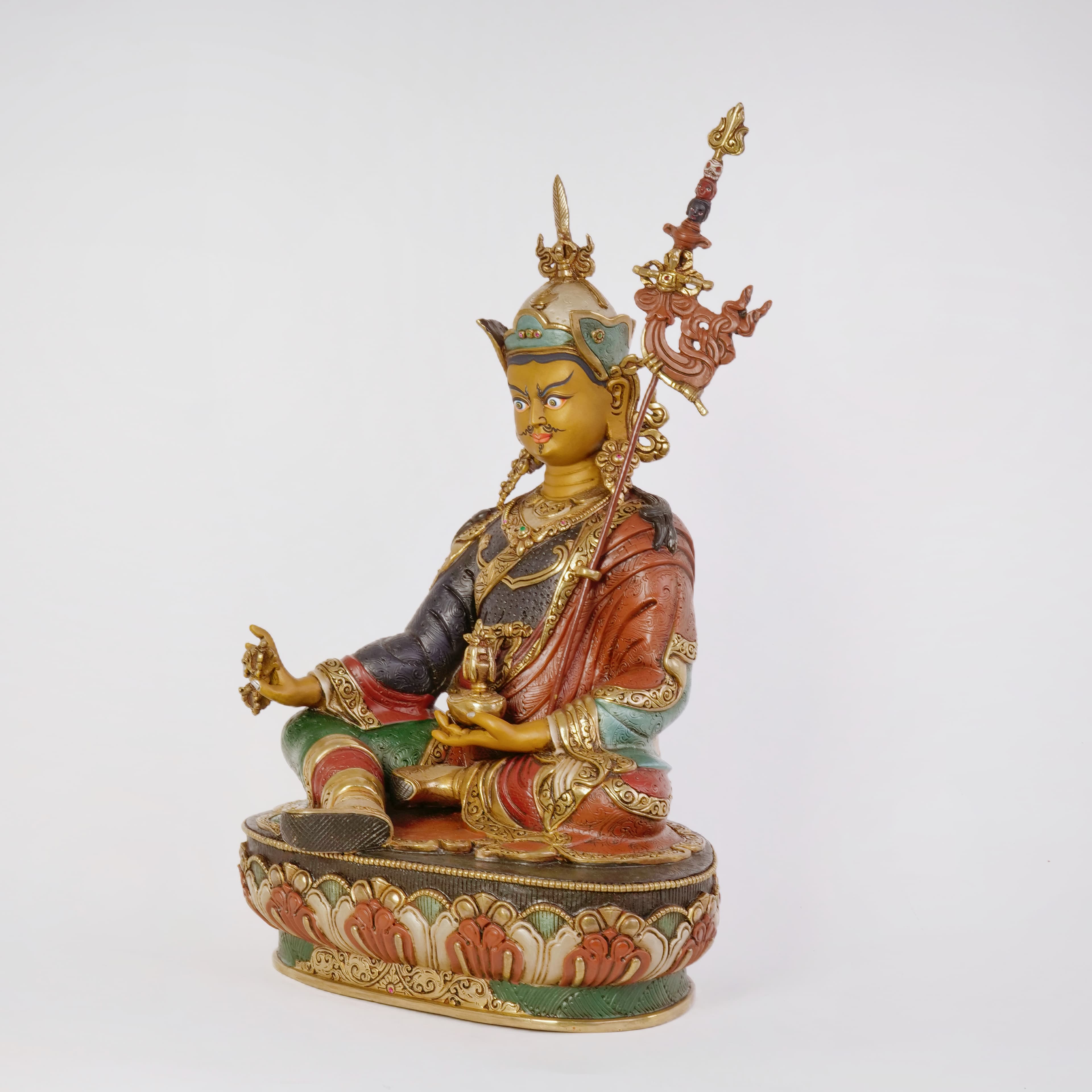 Guru Rinpoche with color (Medium) 2
