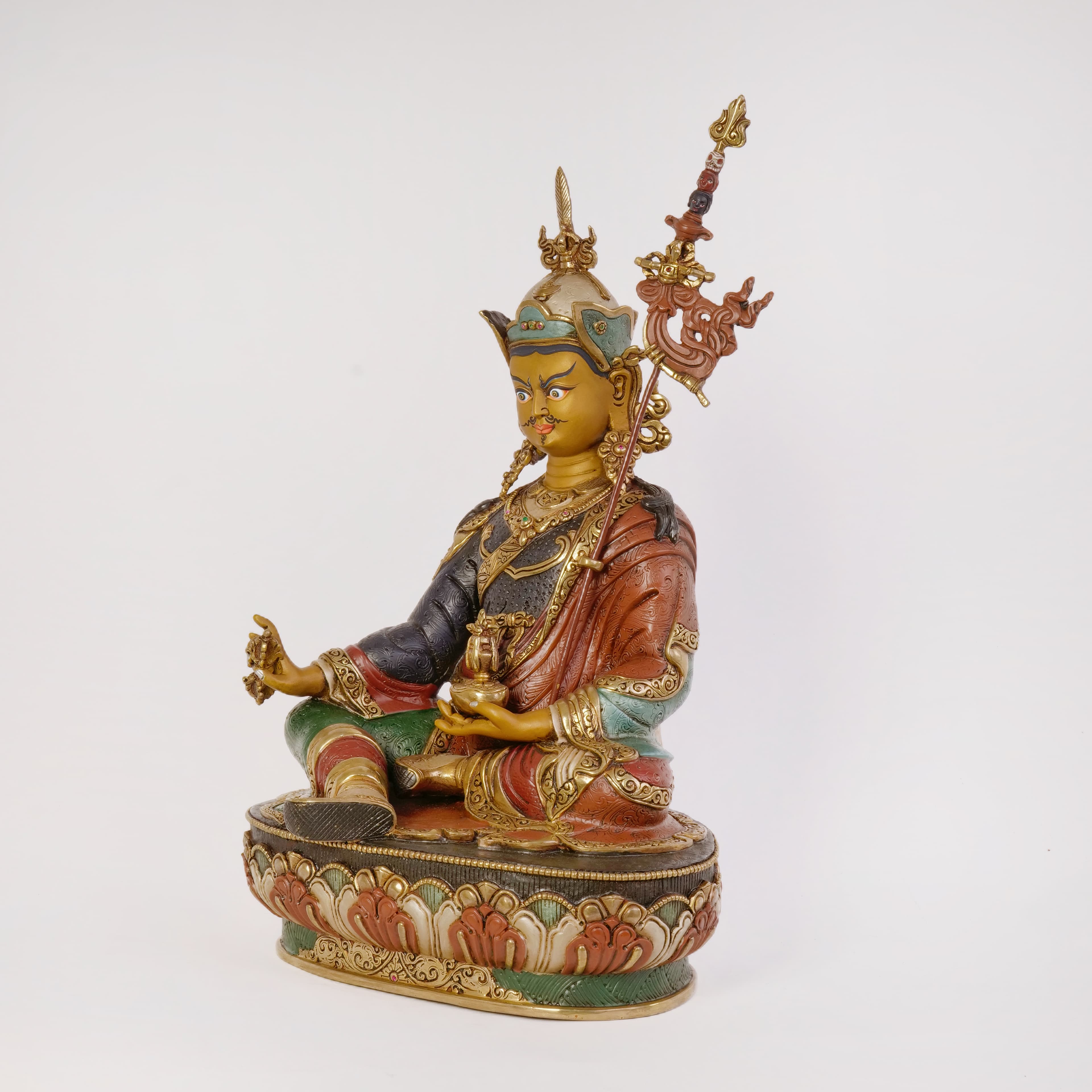 Guru Rinpoche with color (Medium) 3