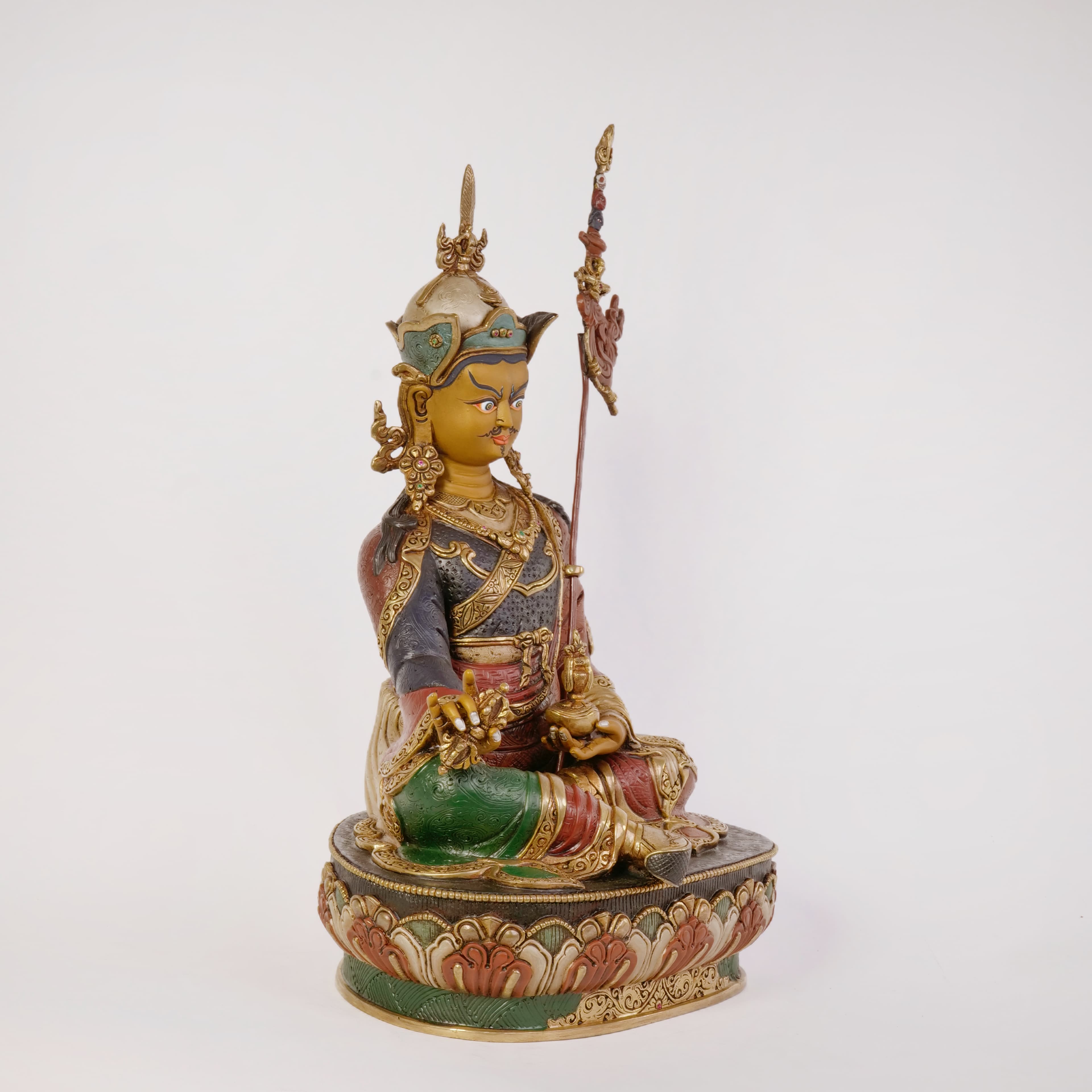 Guru Rinpoche with color (Medium) 4