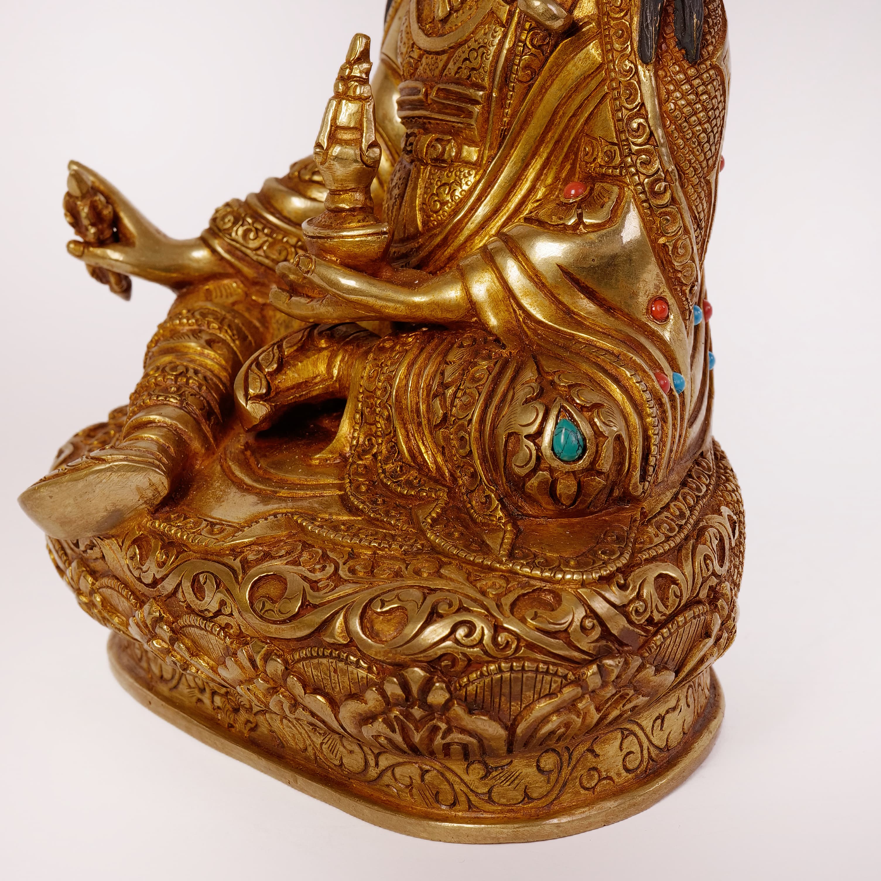 Guru Rinpoche with stone (Small) 5
