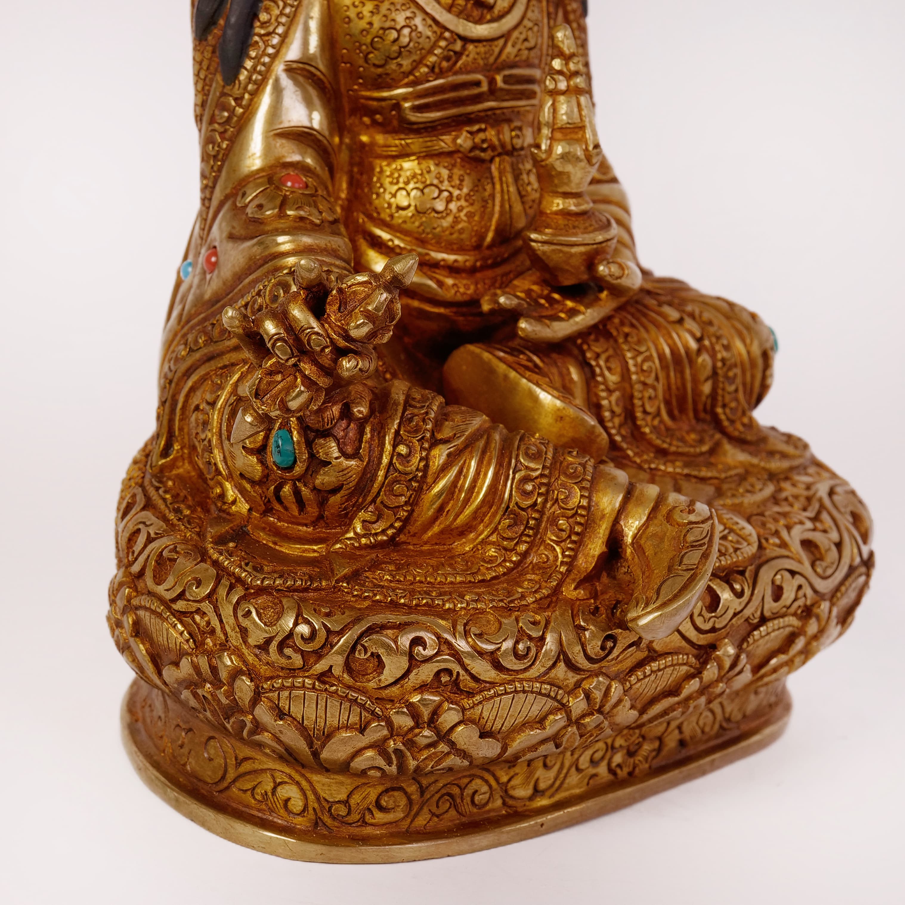 Guru Rinpoche with stone (Small) 6
