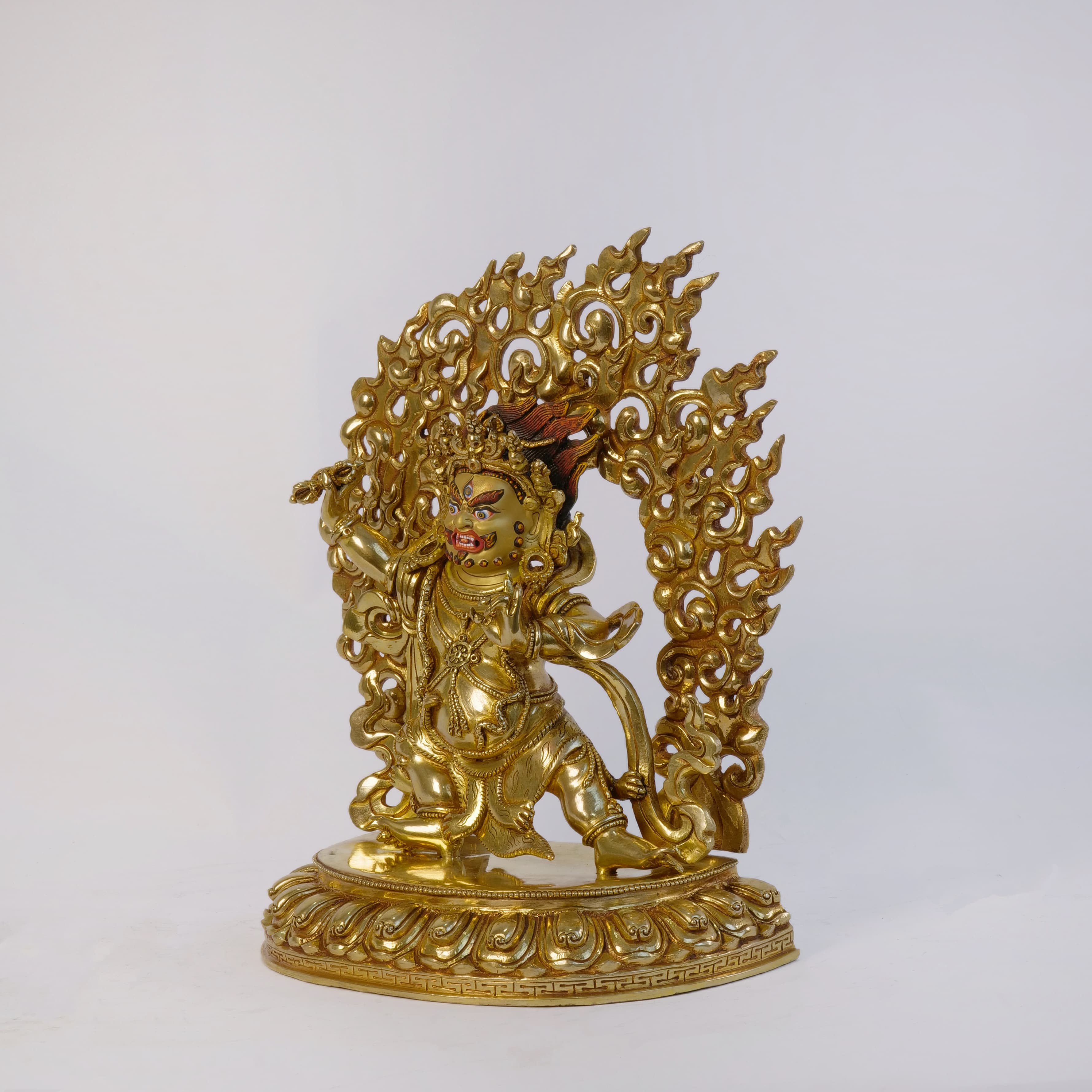 Vajrapani Chana Dorje Deity Statue (Small) 4