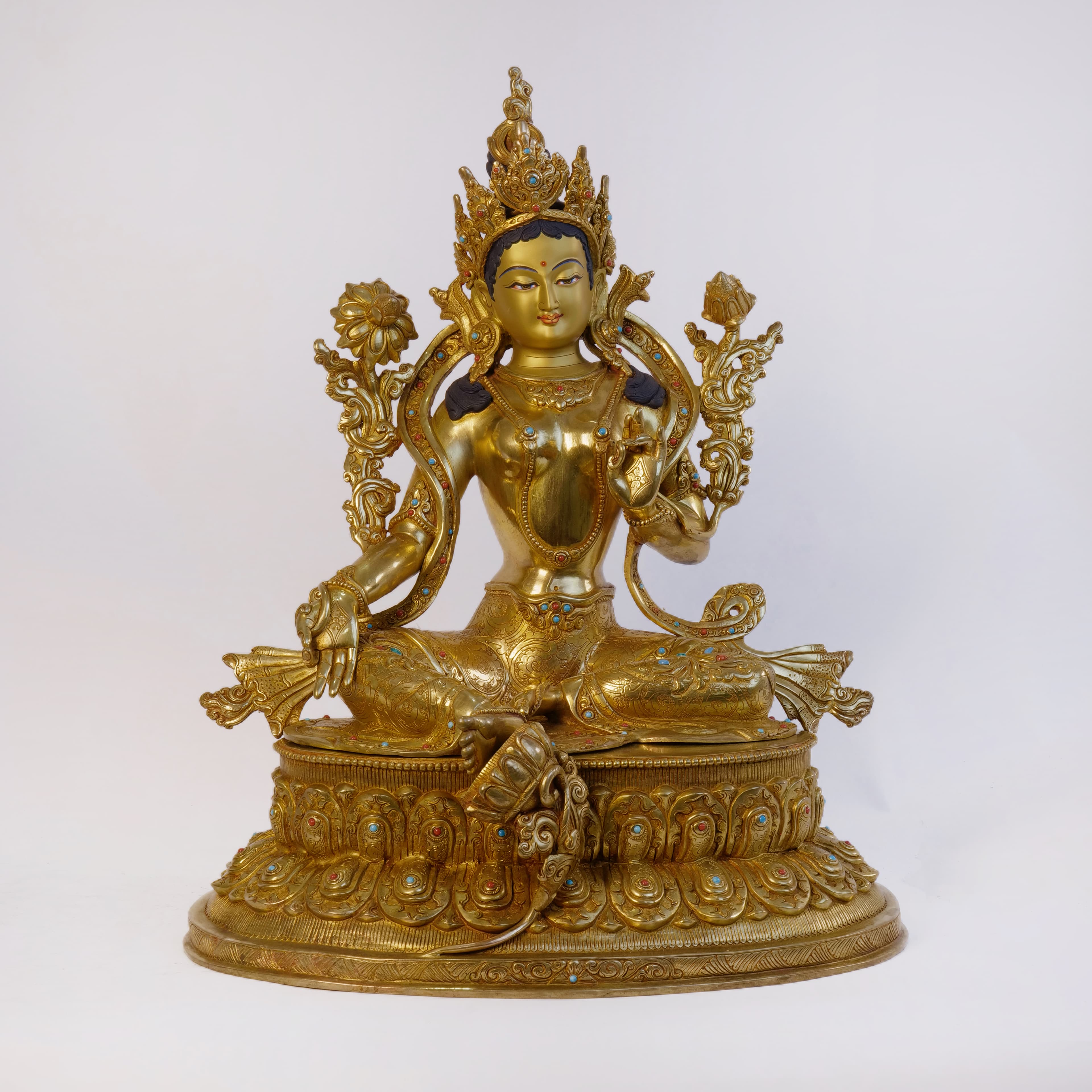 Green Tara Statue (Medium)
