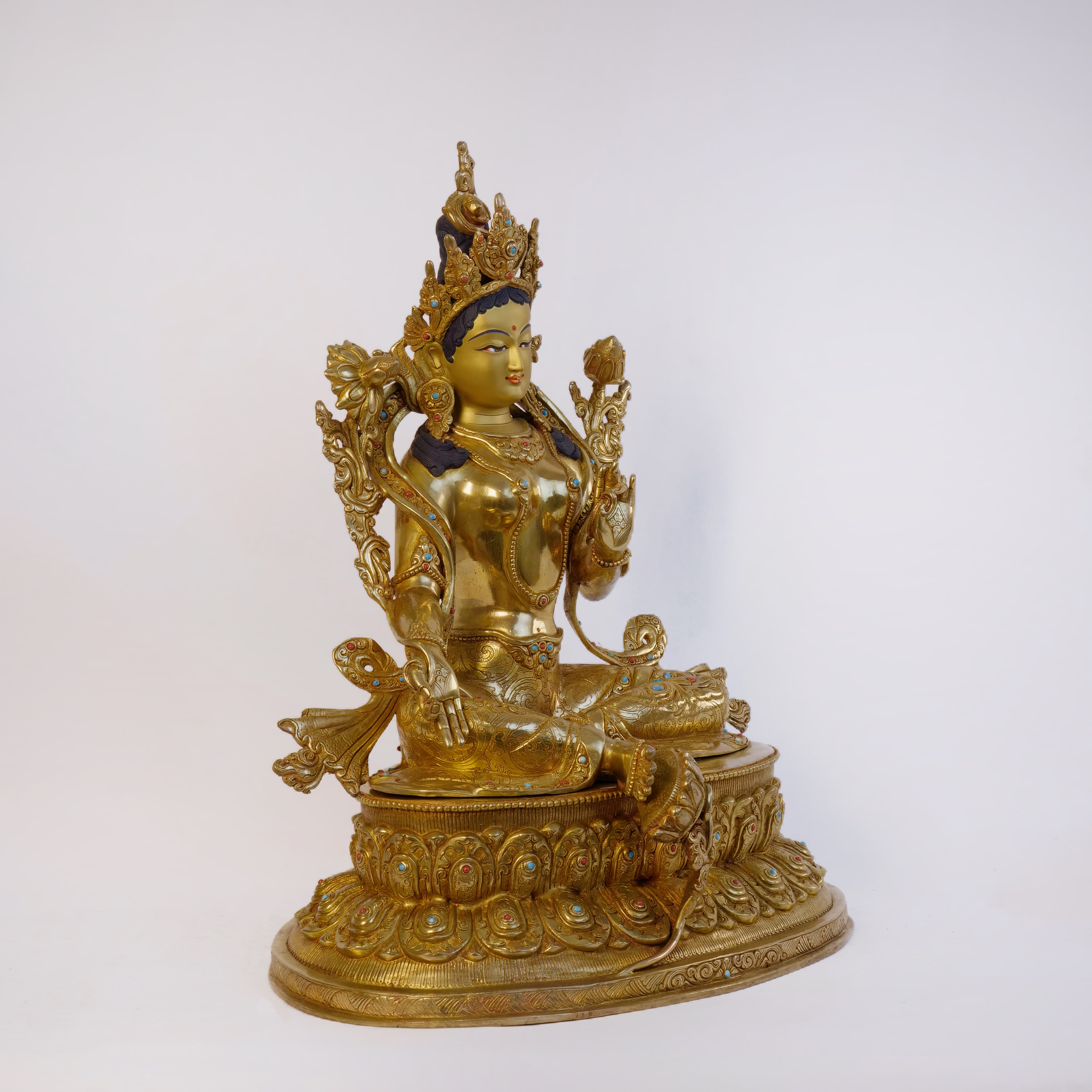 Green Tara Statue (Medium) 3