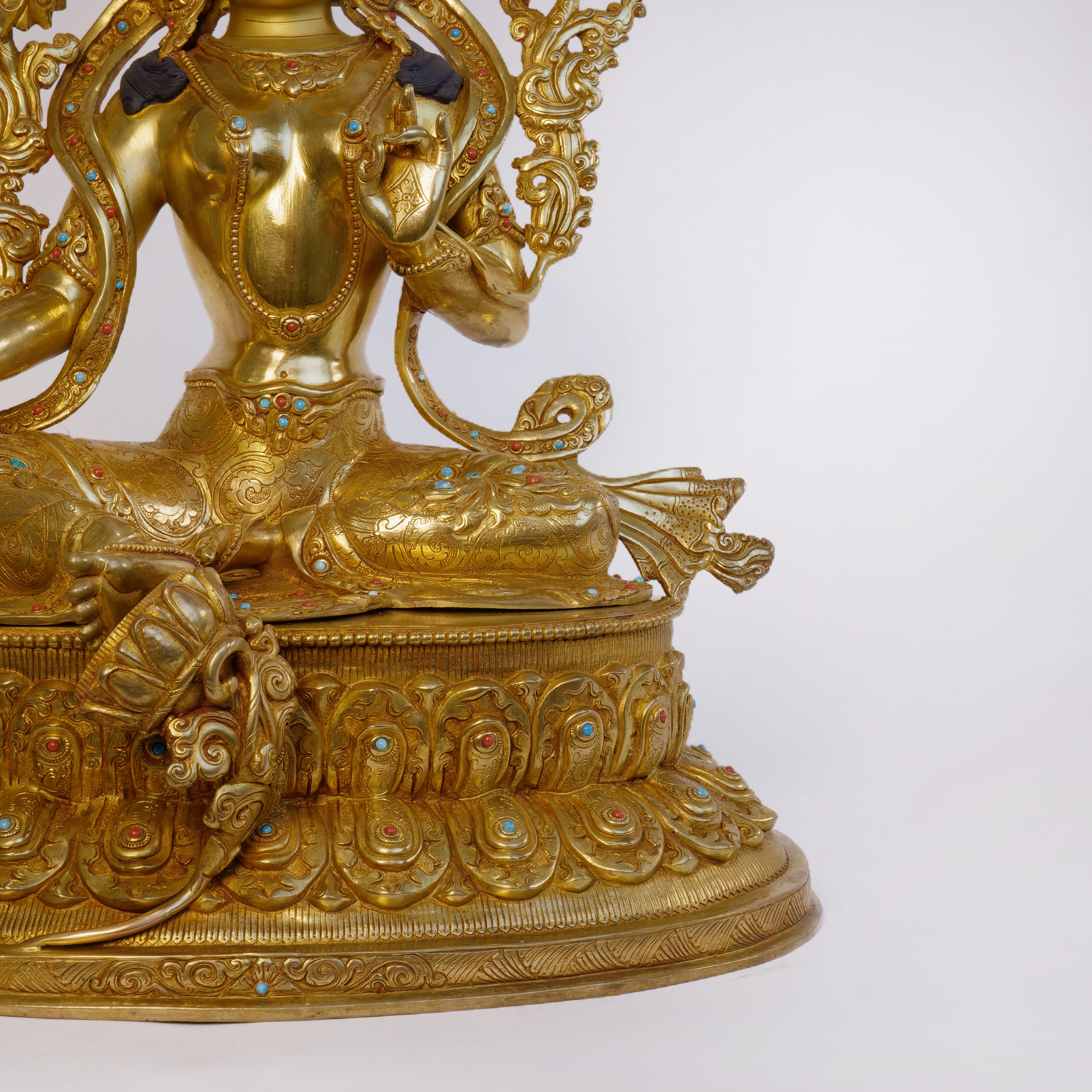 Green Tara Statue (Medium) 6