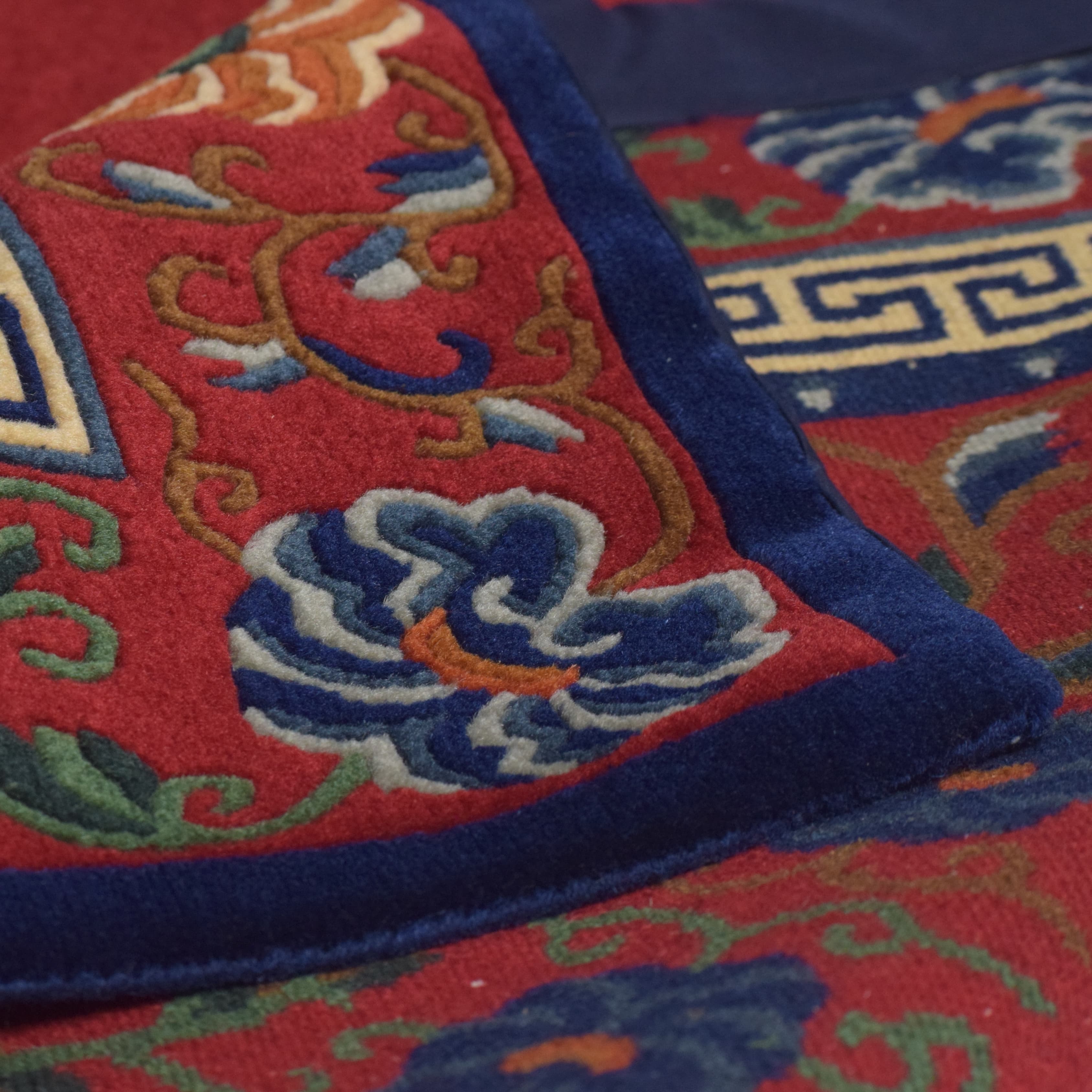 Tibetan Heritage Red Handmade Carpet 2