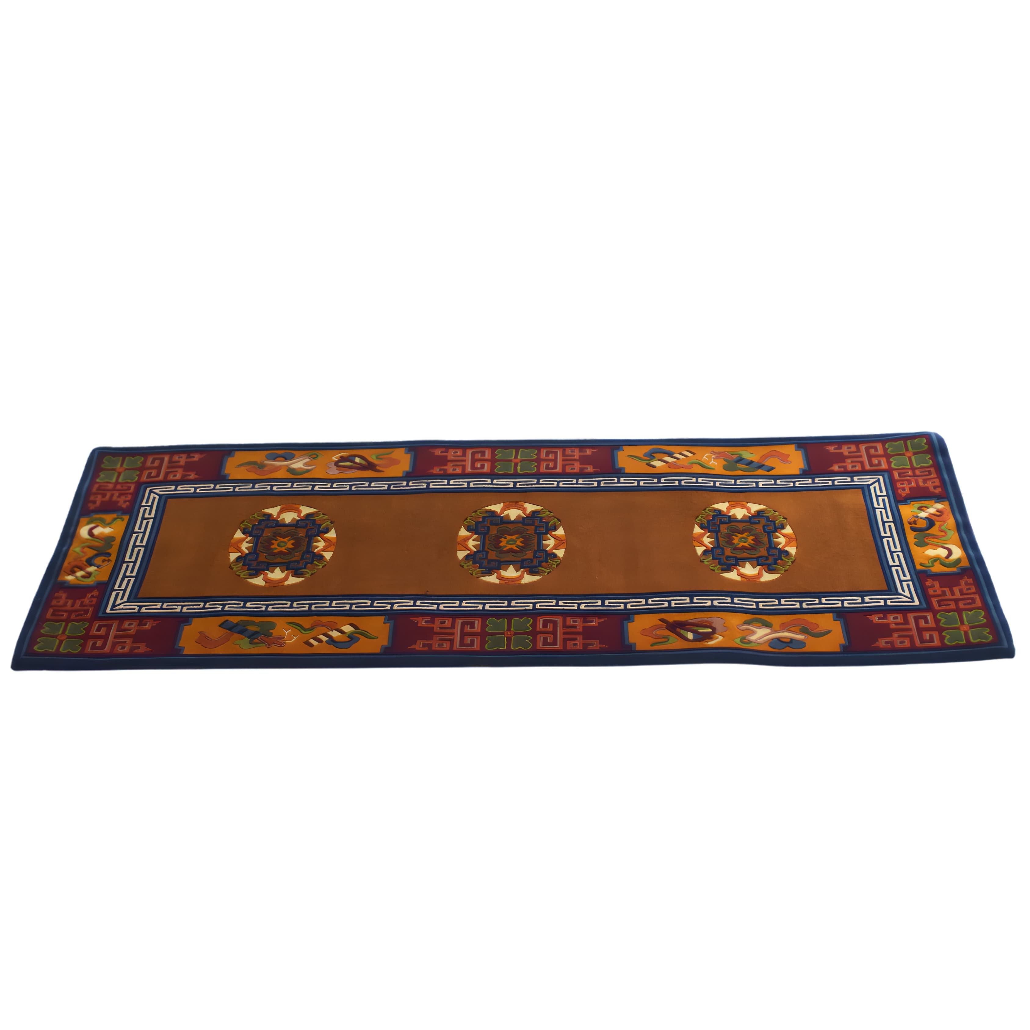 Heritage Brown Tibetan Runner Carpet